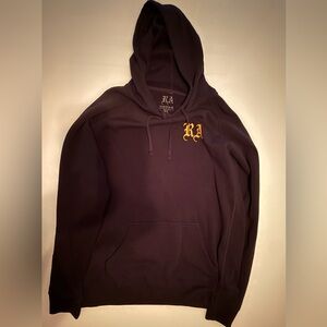 Aztec god Mictlantecuhtli Black Hoodie RA Tarot High Tier Snob Pew Pew Size XL